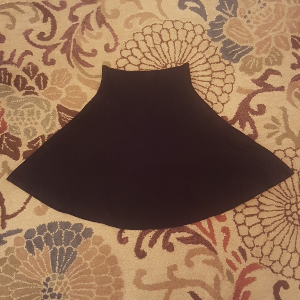 Forever 21 Black Knit Skirt